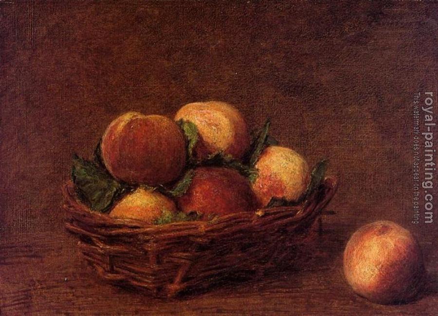 Henri Fantin-Latour : Still Life with Peaches